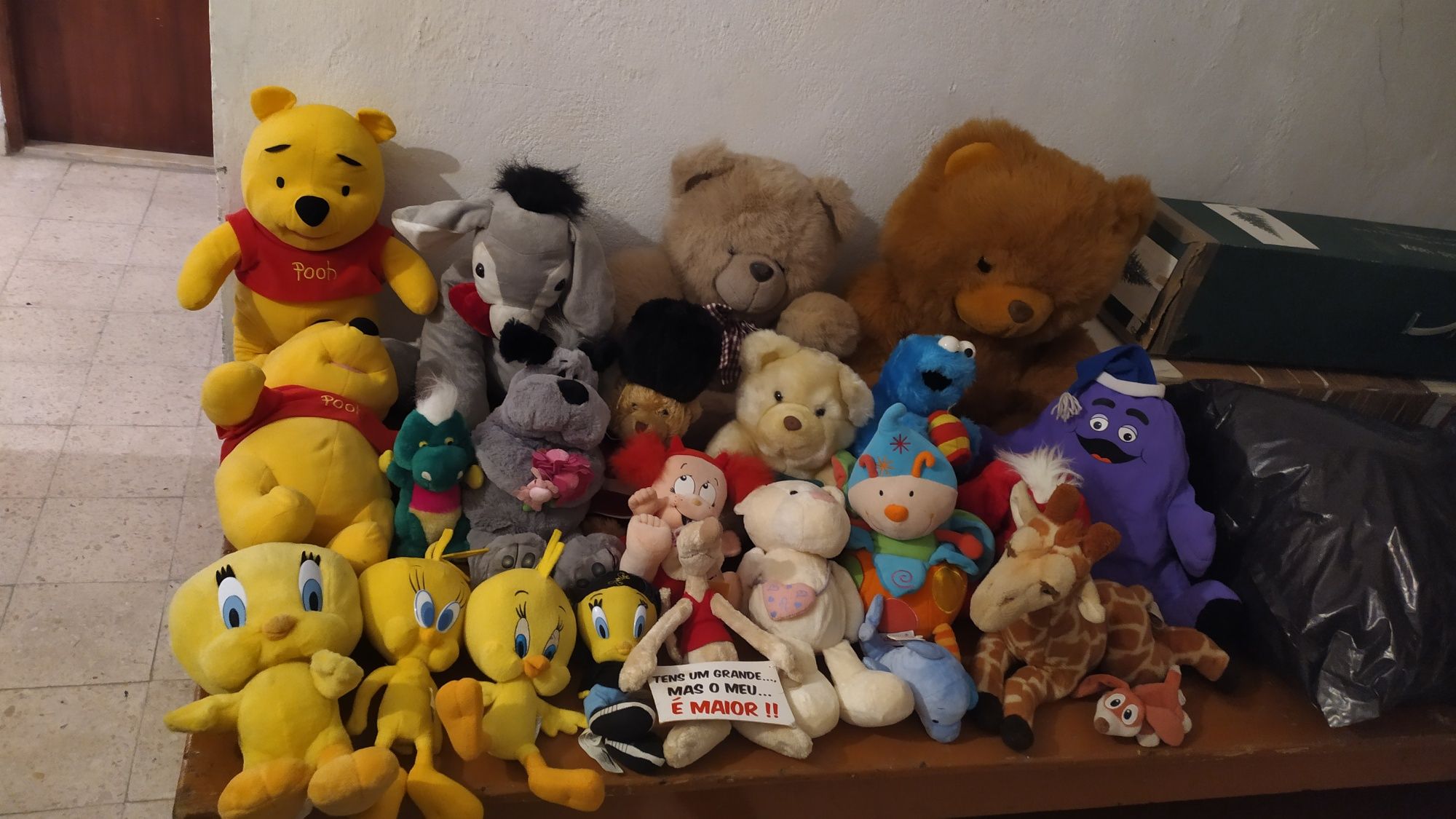 Lote grande de peluches