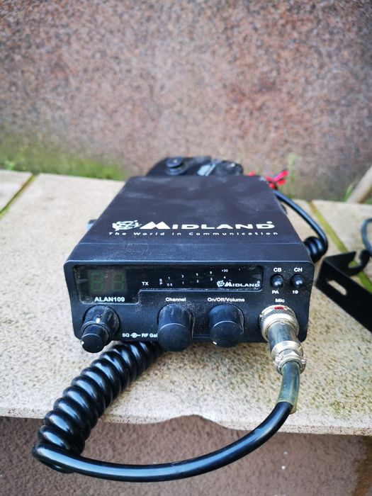 Radio CB Alan 109 razem z anteną cte 150cm