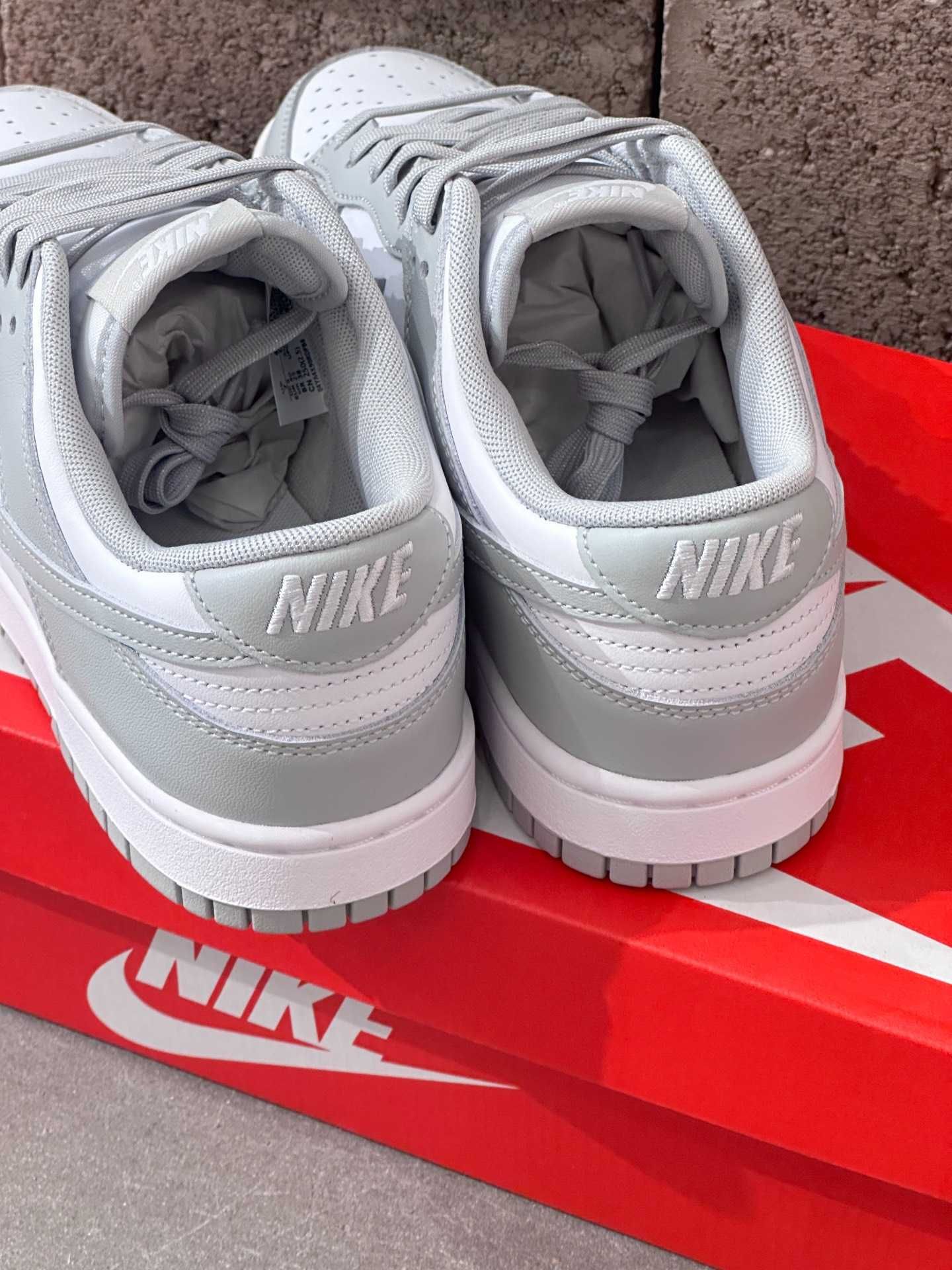nowy Nike DunkLow GreyFog Trampki Moda R.43