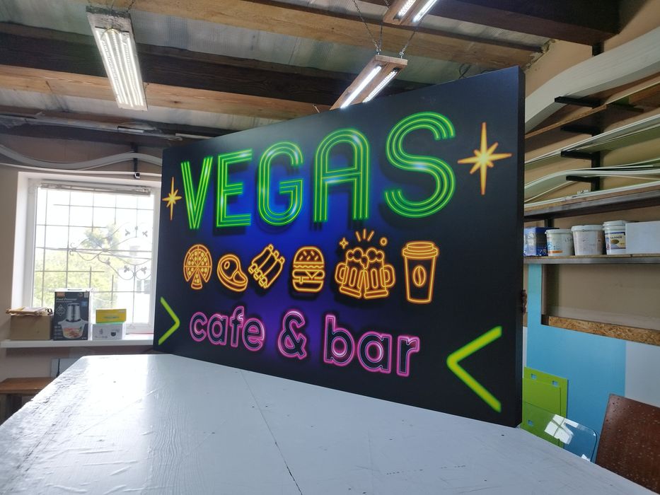 Вивіска для салону краси 1.5х0.37м 1900грн! Перукарні, Барбершоп, Бане