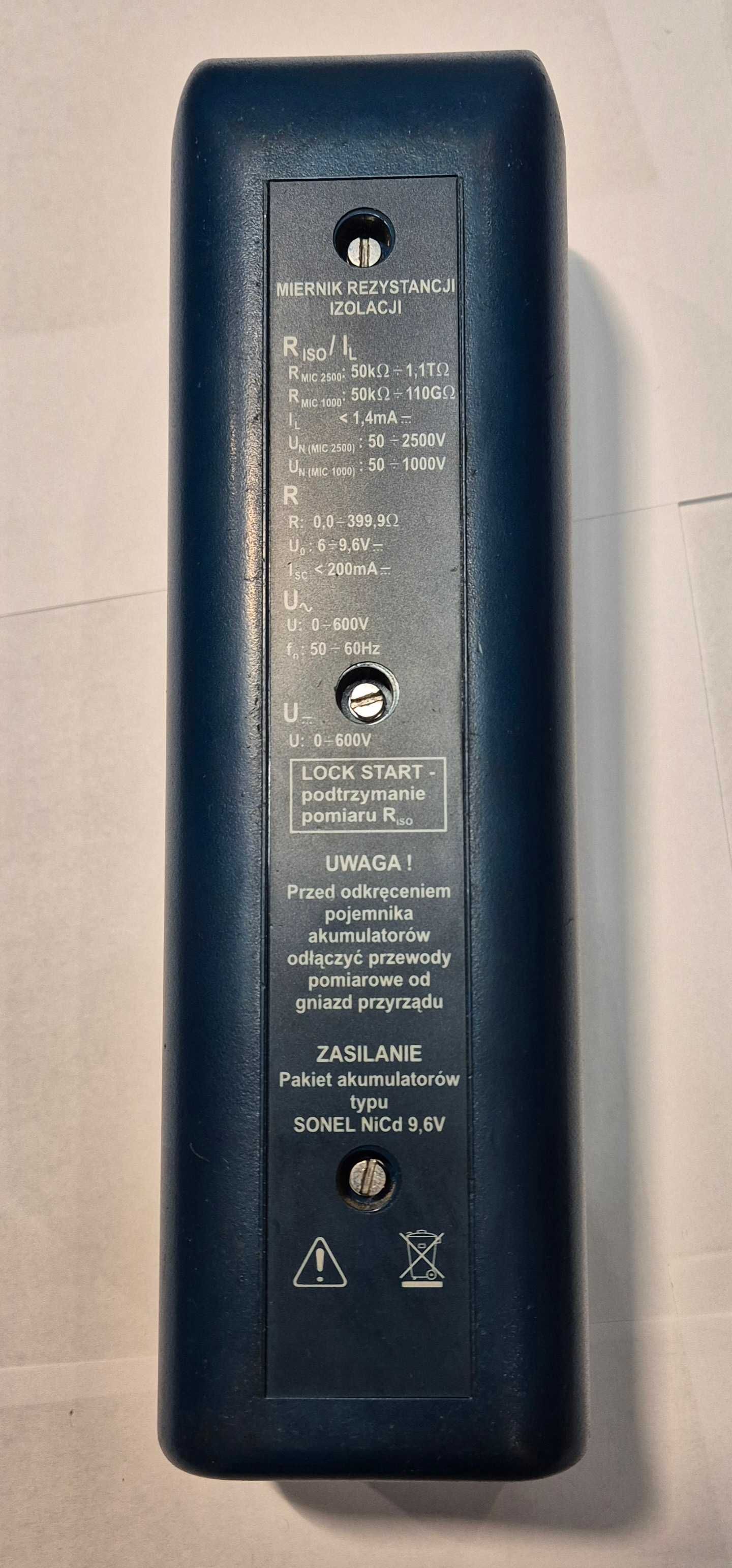 Miernik rezystancji izolacji do 1kV Sonel MIC-1000