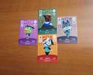Cartas Amiibo Animal Crossing NOVAS