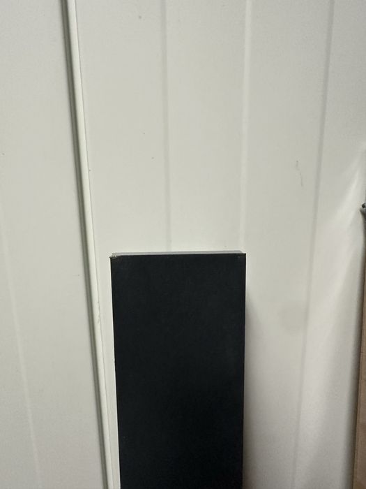 Lampa ścienna LED listwa na zewnątrz i wewnątrz AOEH czarna 115cm IP65