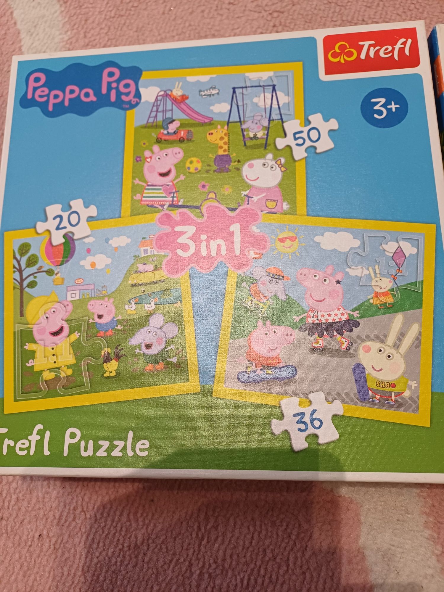 Puzzle Trefl 3+ Świnka Peppa Psi Patrol