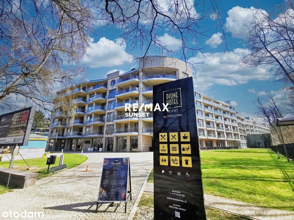 Komfortowy apartament 41,33 m² w Diune w Kołobrzegu