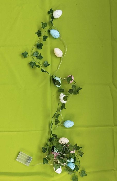 Decoração Ovos de Páscoa (15 ovos páscoa LED)