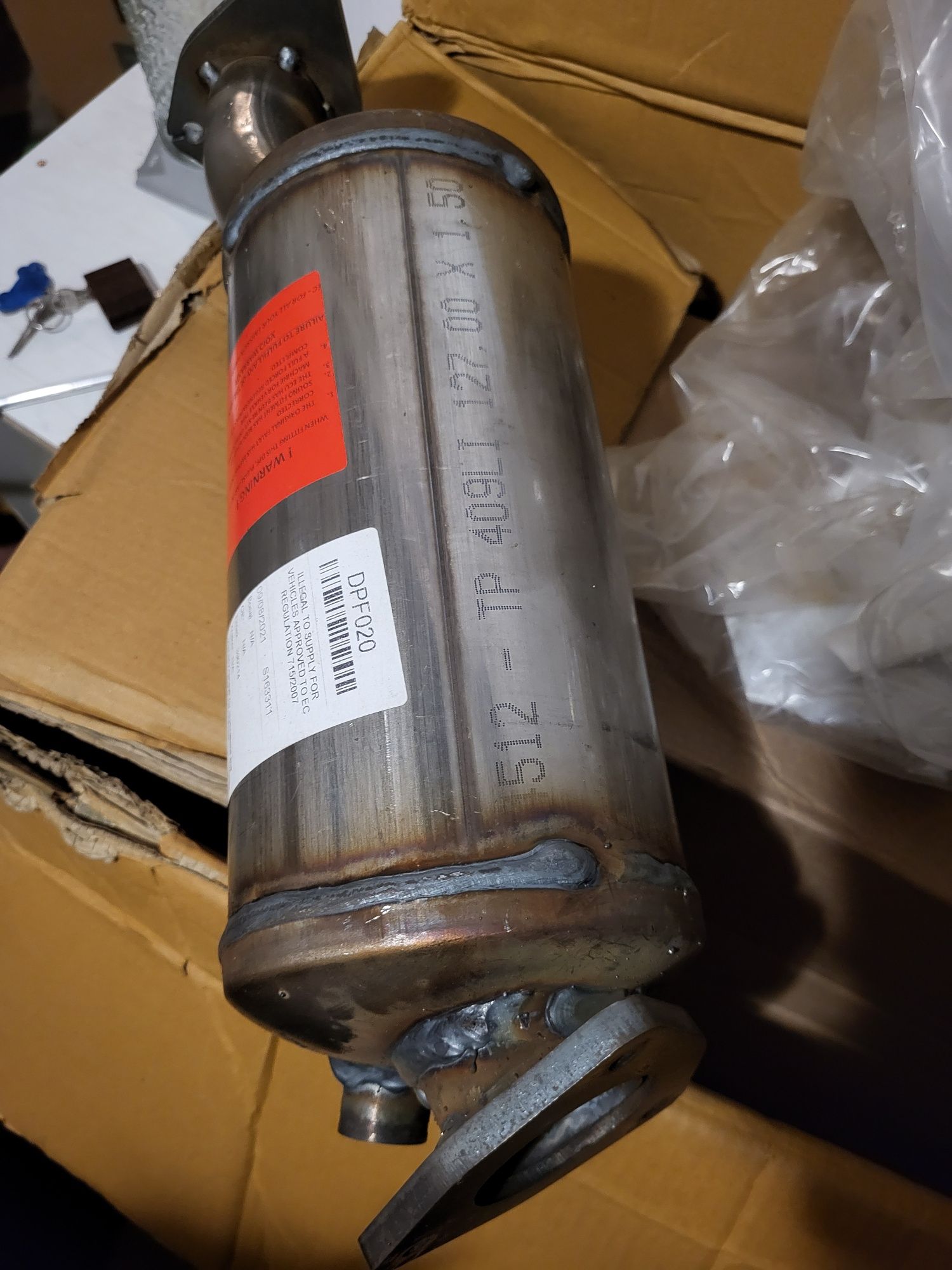 Nowy DPF Audi A4 B7 2.0 tdi BPW