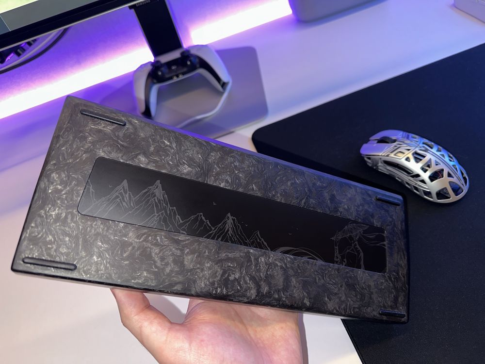 Магнитная игровая клавиатура WLMouse Ying75 HE Forged Carbon