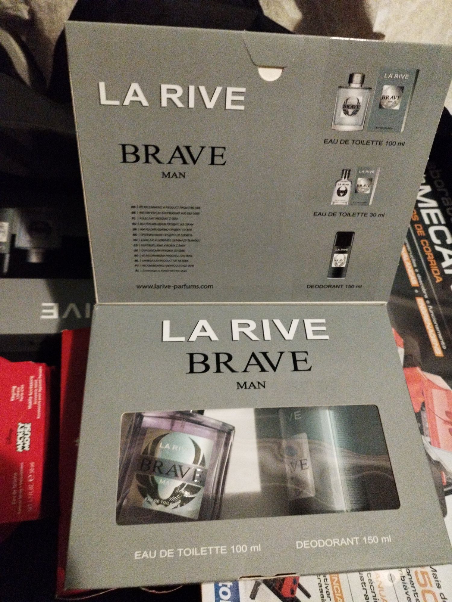 Coffret NOVO La Rive Brave Man Eau de Toilette 100ml e Desodorizante 1