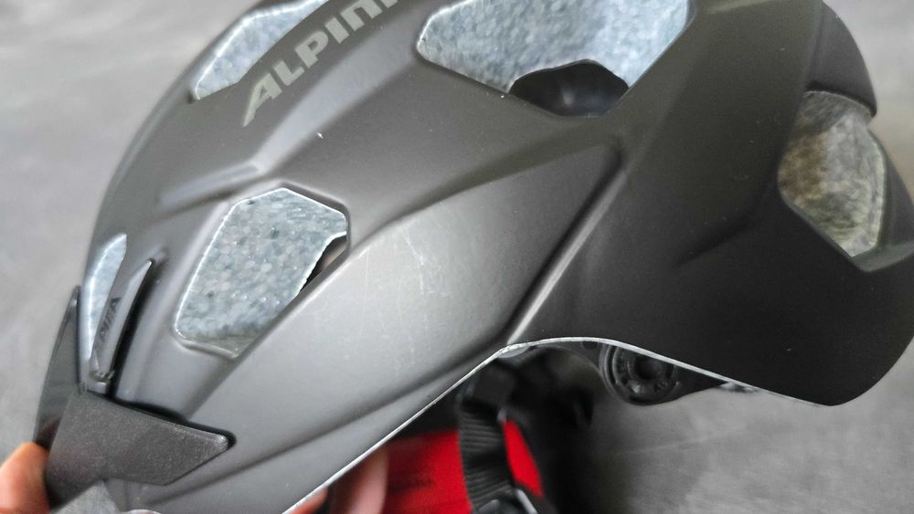 Kask MTB Enduro Alpina Anzana rozmiar 57-61cm czarny mat