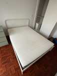 Cama 140x200 nesttun Ikea e colchão
