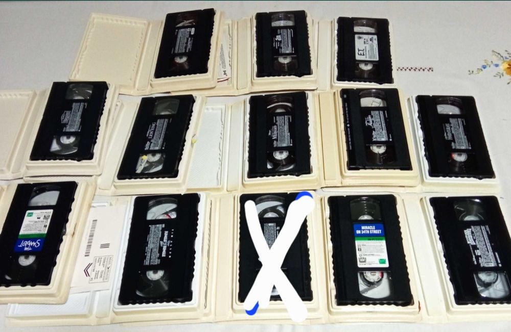 Cassete vhs fimes