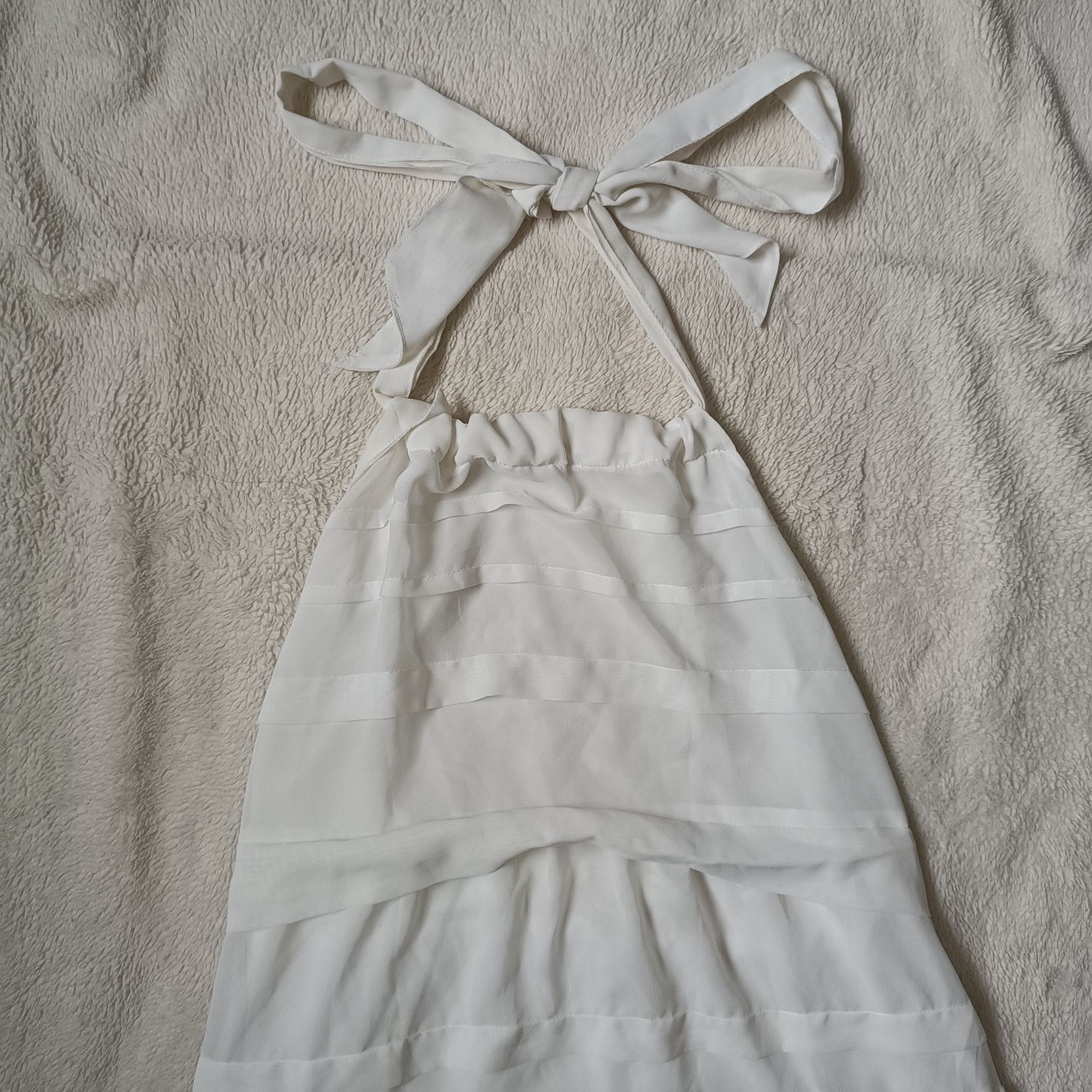 true vintage white dress