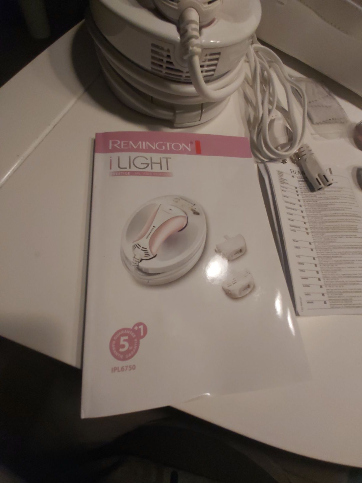 DEPILATOR LASEROWY Remington I-Light Prestige IPL6750 - OKAZJA !!!