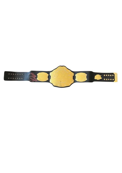 Joanna Jędrzejczyk UFC KSW MMA pas mistrzowski UFC z autografem + cert