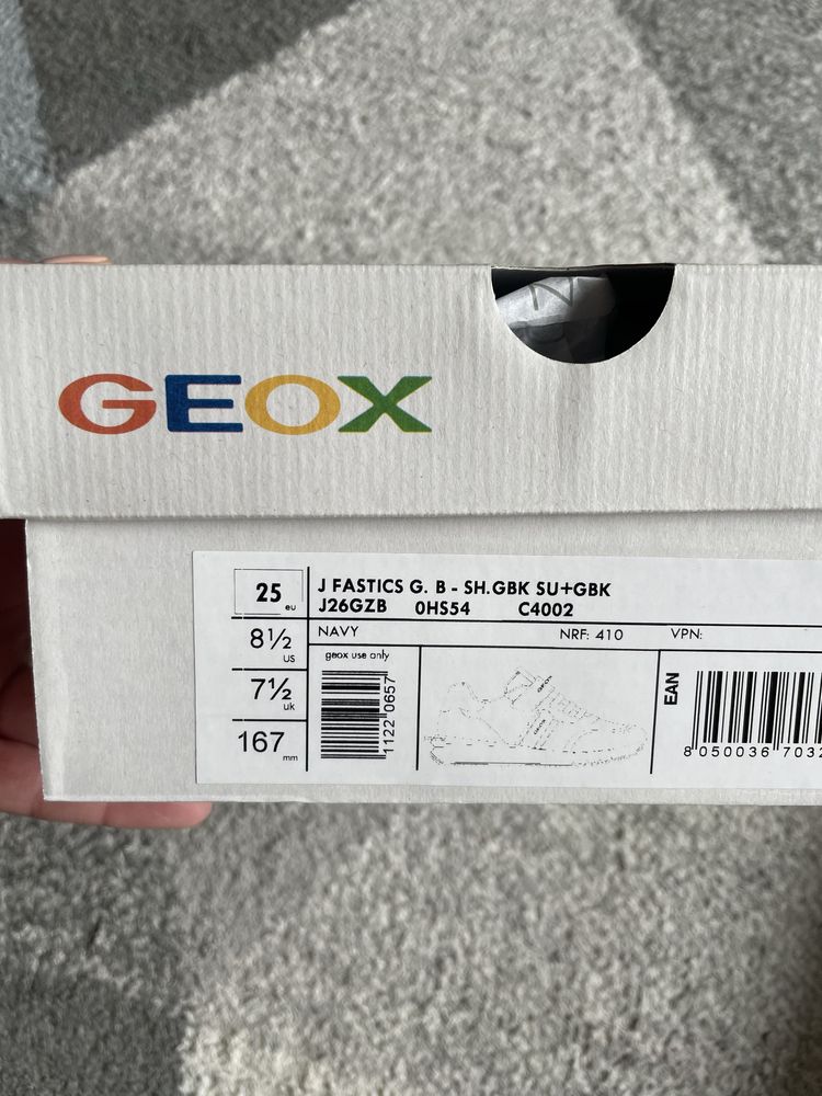 Buty sportowe Geox, rozmiar 25