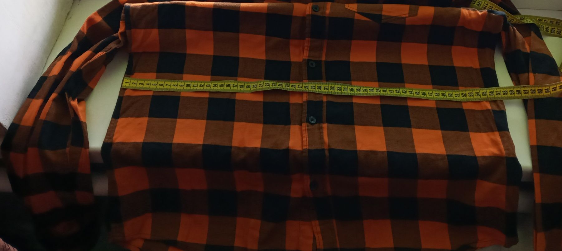 Рубашка Сорочка H&M Divided у клітинку унісекс розмір L