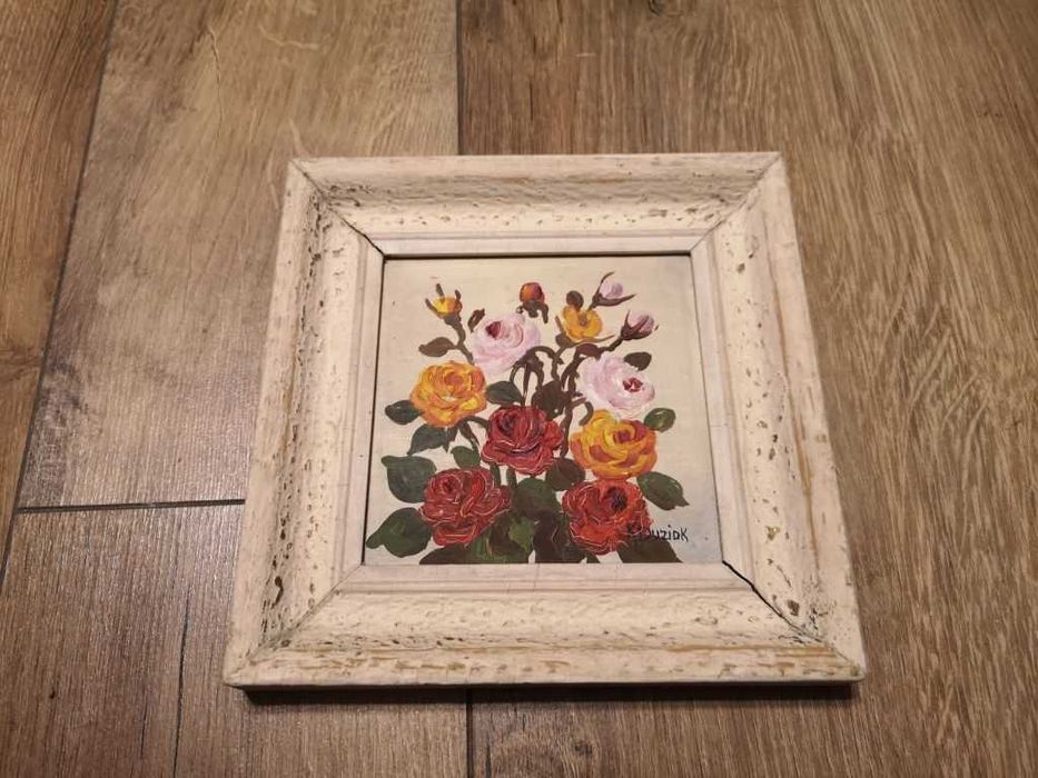 Obraz olejny ręcznie malowany 20x20