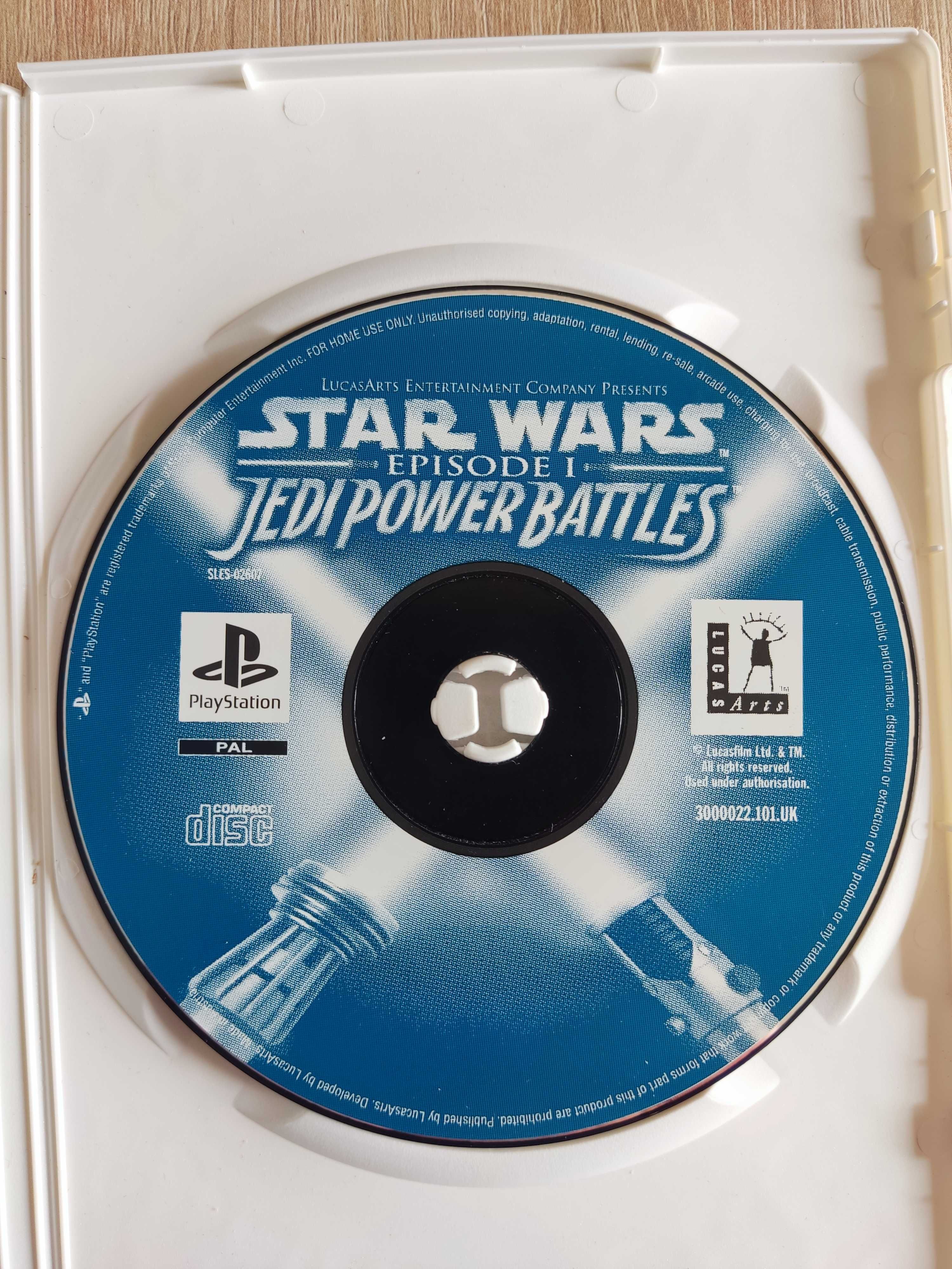 Star Wars Episode I Jedi Power Battles Playstation 1 PS1 PSX ENG