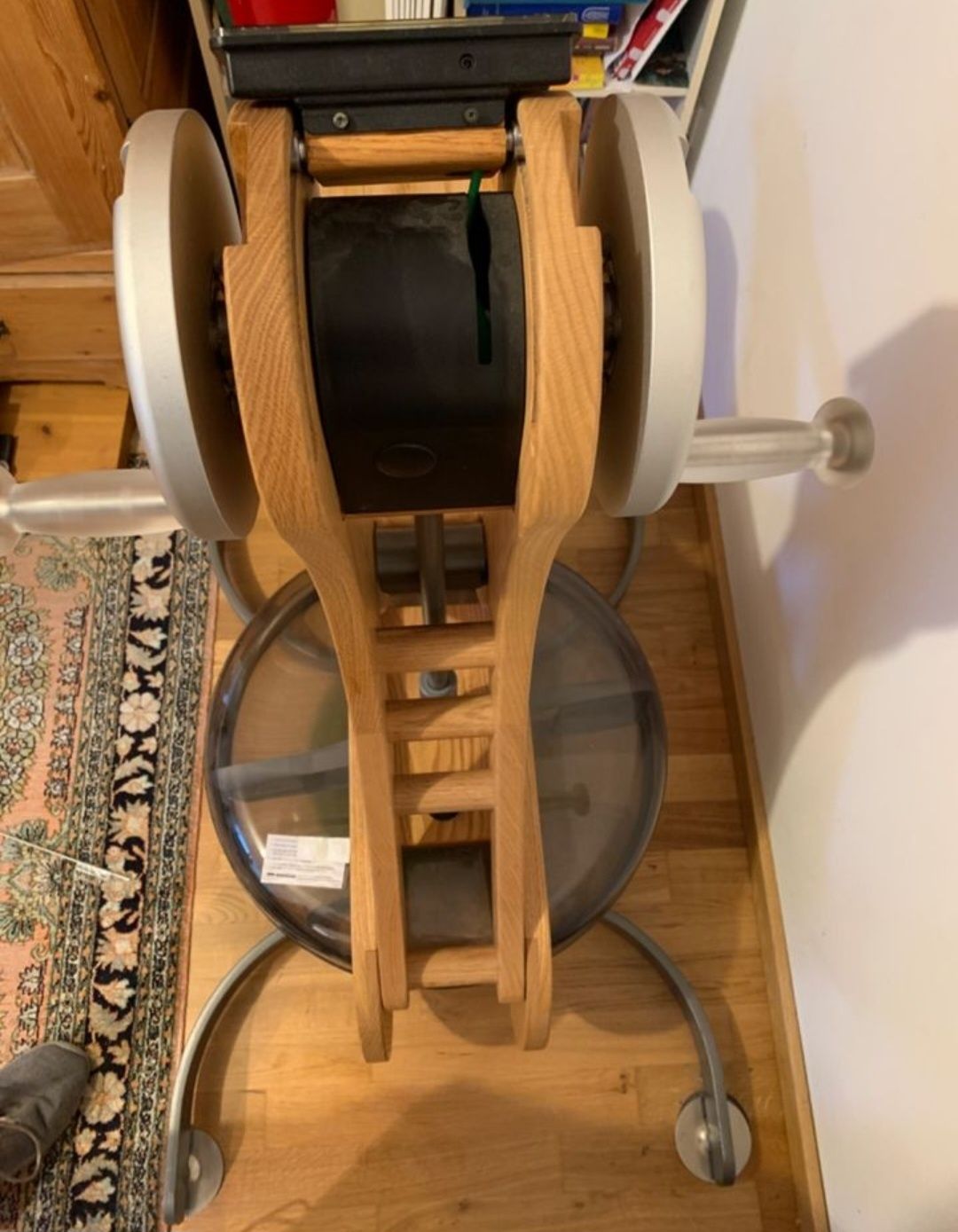 Waterrower wioślarz/grinder NOHRD do ćwiczeń górnych parti mięśniowych