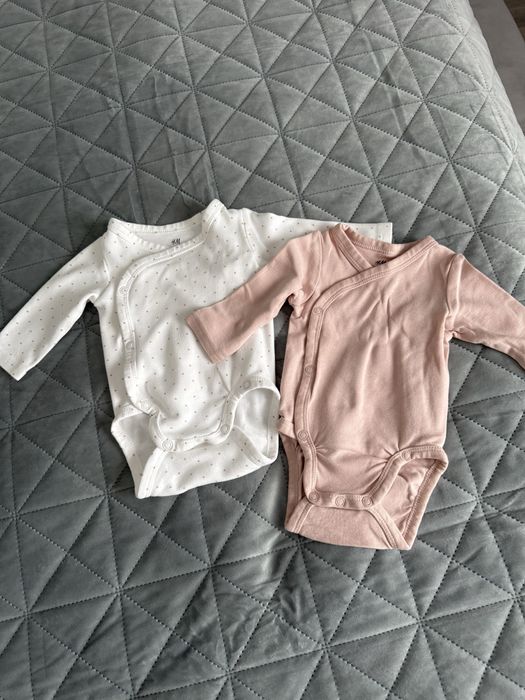 Боді H&M 2шт 56 р нові