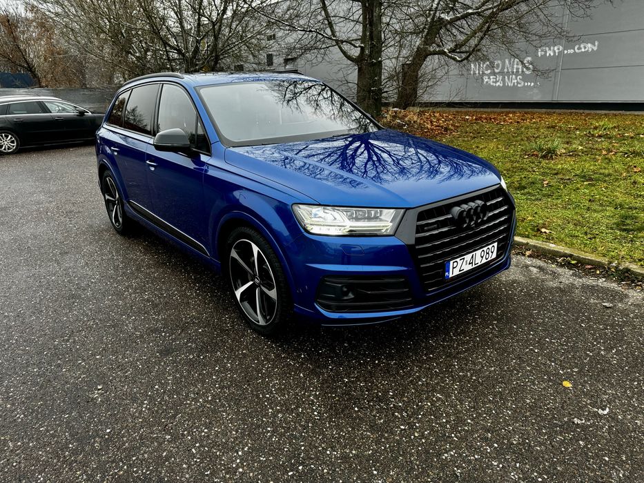 Audi Q7 2xS-line SQ7 Aktywny wydech Salon Polska 92tys
