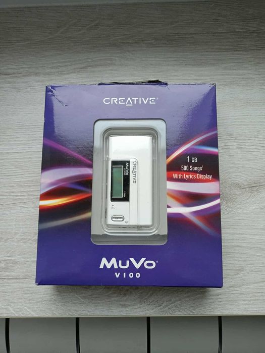 Odtwarzacz MP3 Creative MuVo V100 o pojemności 1GB