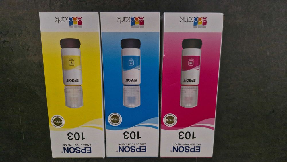 Tusze Epson 103 kolory