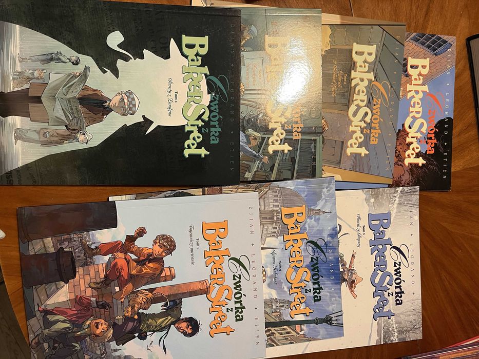 Czwórka z Baker Street, tom 1-7