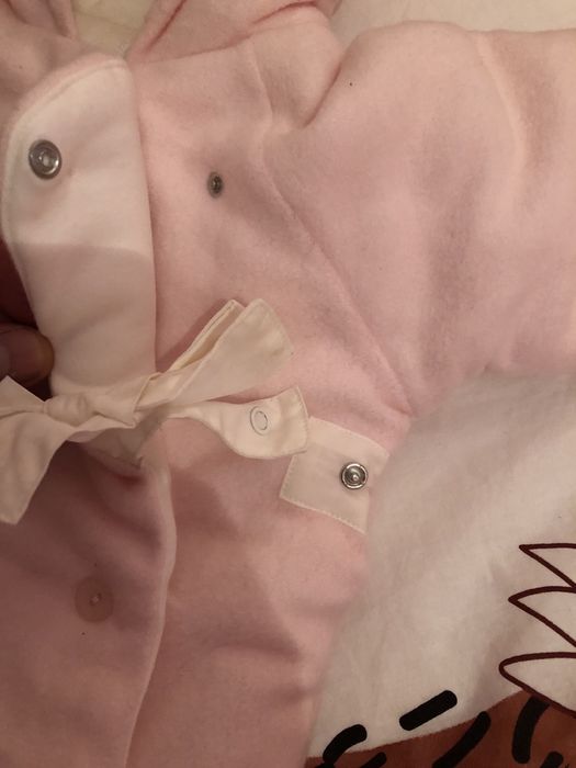 Casaco bebe menina