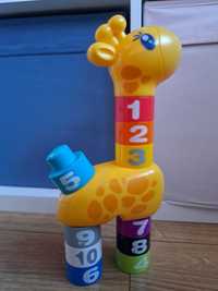 Zabawki edukacyjne żyrafa klocki Dumel i biedronka Smily