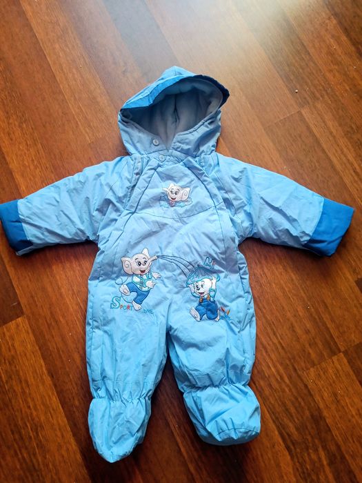 Kombinezon ocieplany 74 chłopiec
