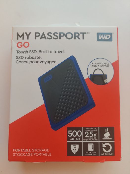 Зовнішній SSD WD 500Гб