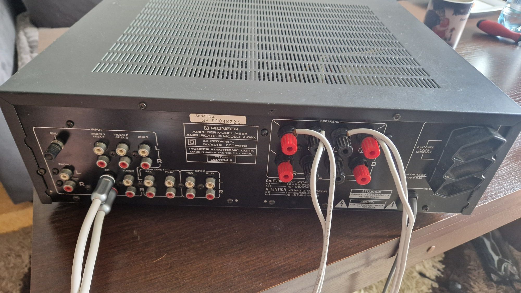 Świetny wzmacniacz Pioneer A66X