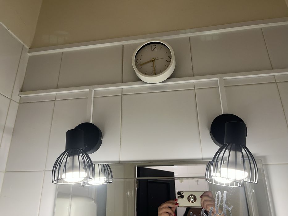 2 focos de luz usados