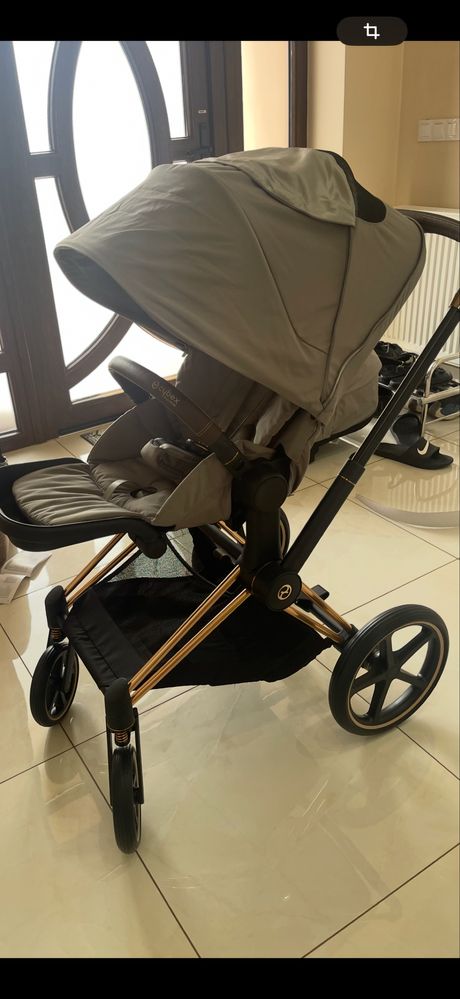 Коляска 2 в 1 Cybex Priam 4.0 2023 Mirage Grey