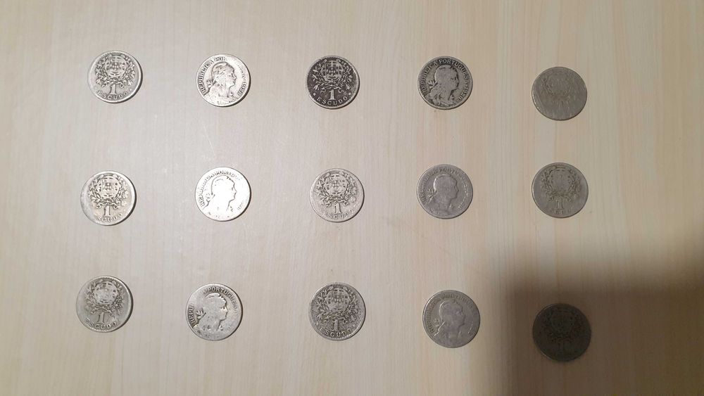 Moedas de escudo 1928