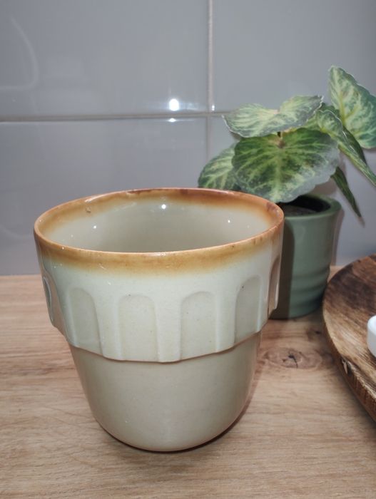 Kubek ceramiczny Tułowice prl