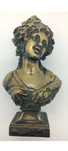 Busto Bronze Francês séc XIX Clodion