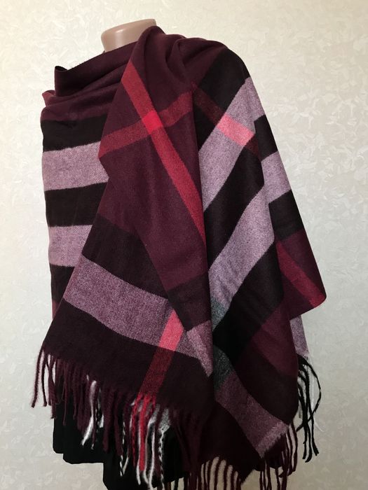 Sky Cashmere шикарний шарф палантин 100% вовна шерсть Virgin Wool