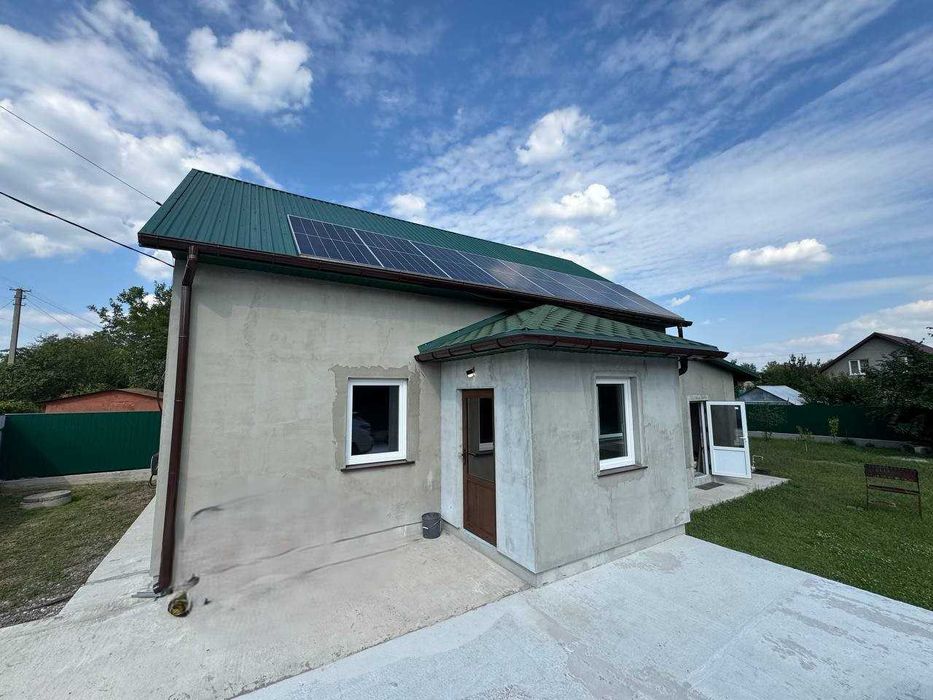 Продам новий будинок з ремонтом 150 м2,СЕС на 5 кВТ, СТ Прилісся без %