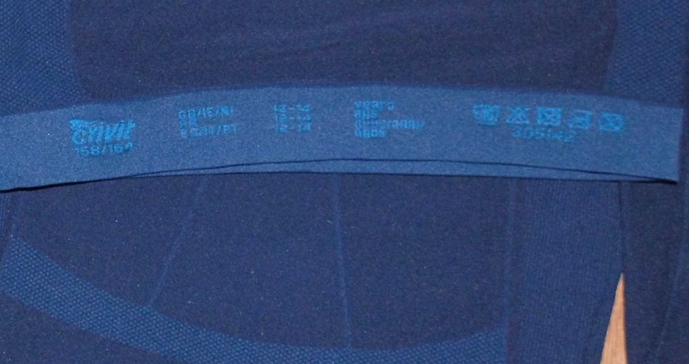 158/164 * odzież termoaktywna CRIVIT - 2 KOMPLETY