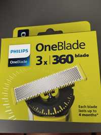 Philips one blade 360 , 3 sztuki