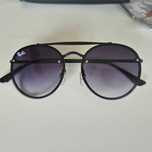 Okulary Ray-Ban RB 3614 N DEMI GLOSS BLACK grey gradient dark grey