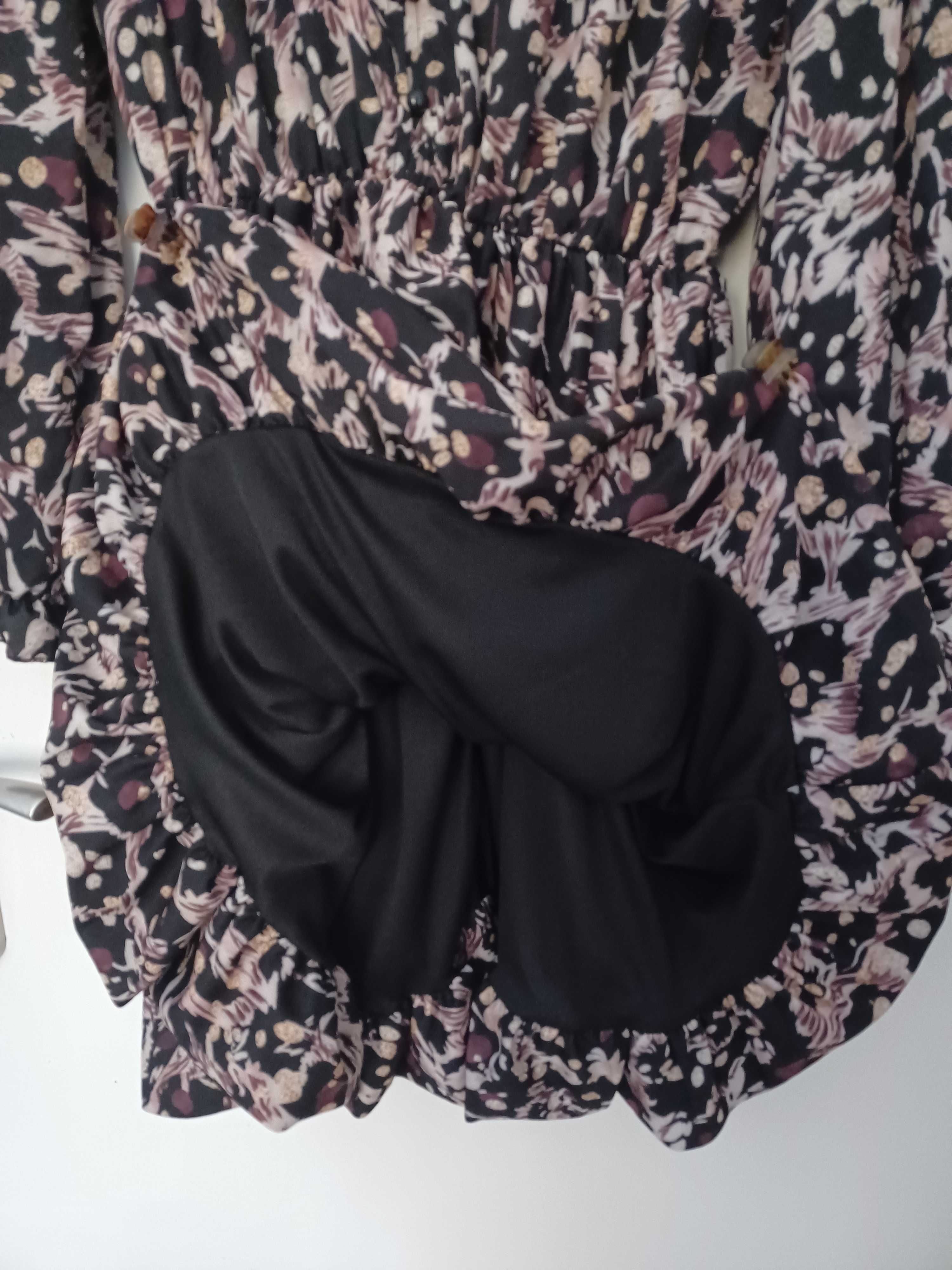 Sukienka plus size z wiskozy XXL