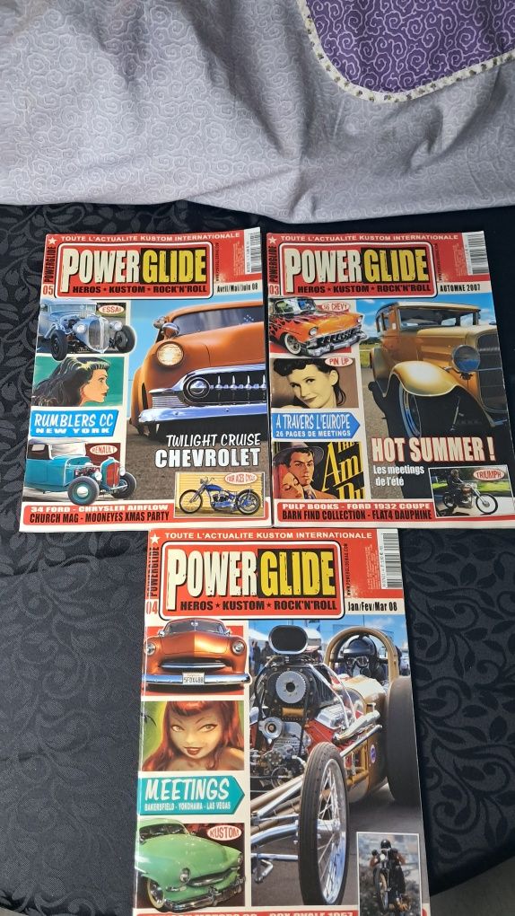 Revistas carros power glide