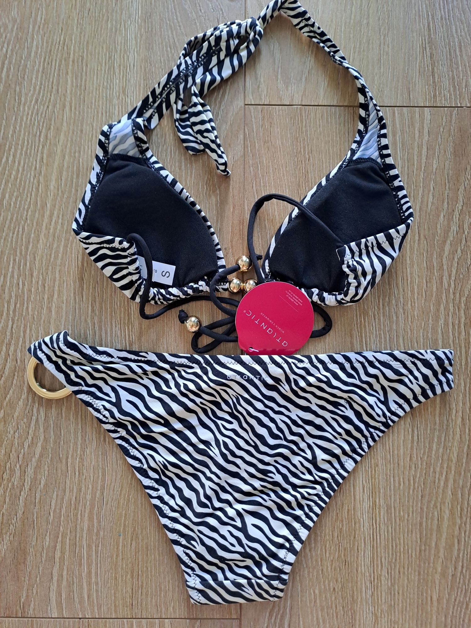 Dwuczęściowy kostium kąpielowy Atlantic, rozmiar S, bikini