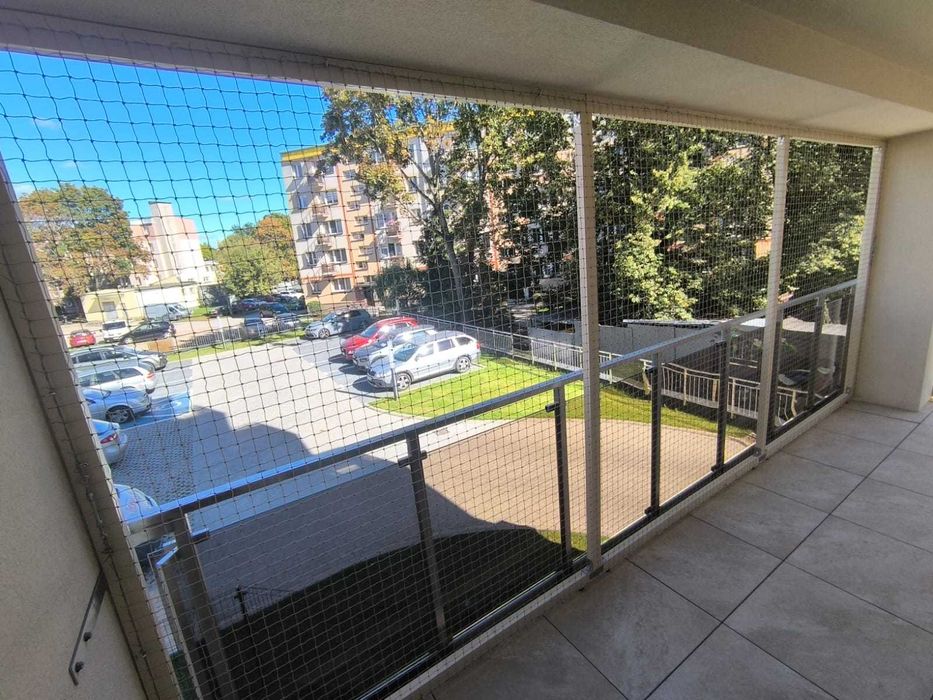 Siatka na balkon zabezpieczająca koty przed wypadnięciem !!! Warszawa