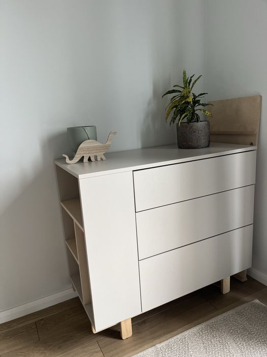 Komoda z szufladami BASIC marki LukMebel _ opcja z przewijakiem