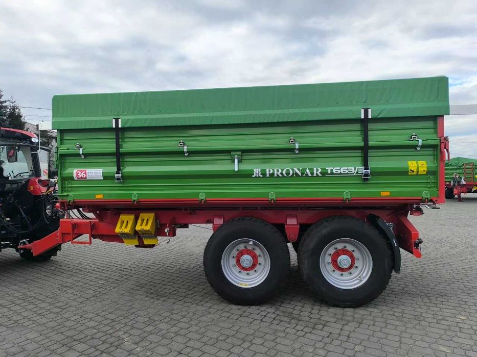 Przyczepa rolnicza PRONAR T663/3 (10 Ton)
